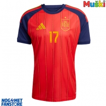 Španjolska Nico Williams #17 Domaci Dres SP 2026 Kratak Rukav